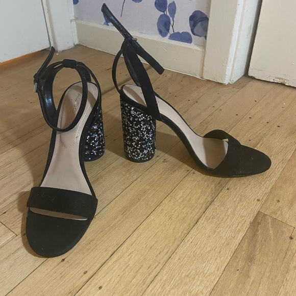 Aldo rhinestone high heel sandal - Picture 2 of 6